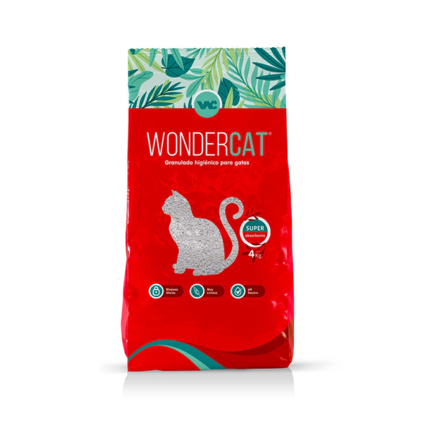 Piedras Sanitarias Wondercat Granulado x 4Kg