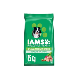 Iams Perro Adulto Pequeño y Mediano x 15Kg