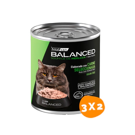 Combo Lata Balanced Soufflé Merluza Gato Castrado