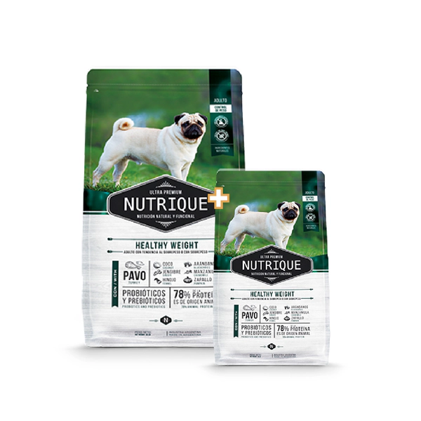Nutrique Perro Control de Peso x 15+3Kg Gratis