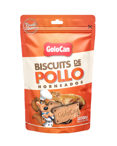 Golocan Biscutis de Pollo x 500gr.