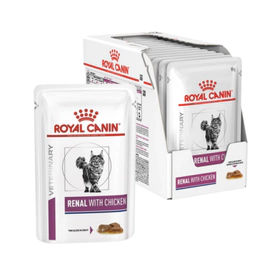 Pouch Royal Canin Renal With Chicken 85g Pack x 12 unid