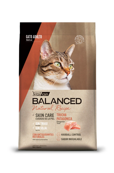 Balanced Natural Recipe Trucha Patagonica Gato Adulto
