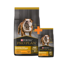 Pro Plan Perro Reduced Calorie Raza Mediana y Grande x 12Kg + 3Kg Gratis