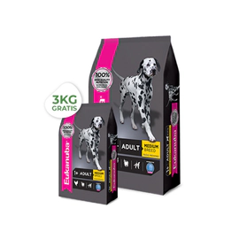 Eukanuba Perro Adulto Mediano x 15Kg + 3Kg Gratis