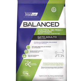 Balanced Gato Control De Peso Castrado