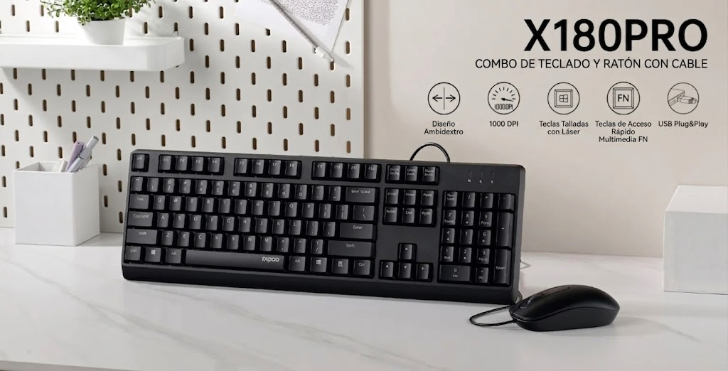 Kit Rapoo X180PRO