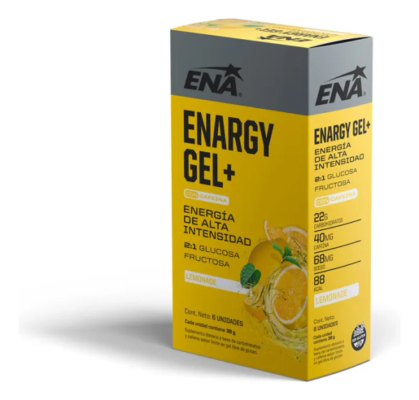 Gel Energetico Plus Ena Sabor Lemonade Caja X6
