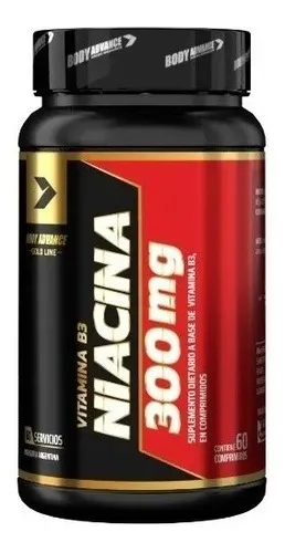 Niacina Body Advance X 60 Comprimidos Sin Sabor