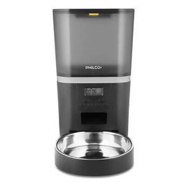 Comedero Autom Para Mascotas Philco 6 Litros De Capacidad Negro
