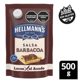 Salsa Barbacoa Hellmann's Doypack 500 Gr