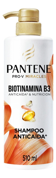 Shampoo Pantene Anticaída + Biotinamina B3 510 Ml