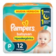 Pañales Pampers Babysan Hipoalergénico Talle P 12 Un Pequeño (p) Sin Género