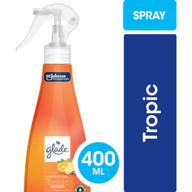 Aromatizante Glade Tropic Gatillo Hogar 400 Ml
