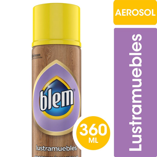 Lustramuebles Blem Lavanda Madera Aerosol 360 Ml