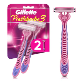 Gillette Prestobarba3 Máquina Afeitar Mujer Descartable 2u