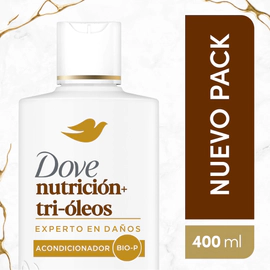 Acondicionador Dove Nutrición + Tri-oleos 400 Ml