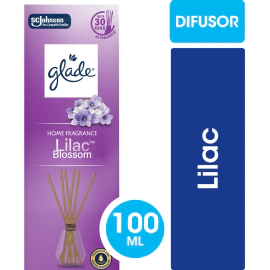 Difusor Aromatizante Glade Fragancia Lilac Varillas  100 Ml