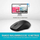 Mouse Inalámbrico Rapoo 1620 Óptico 1200 DPI USB