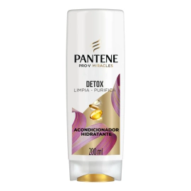 Acondicionador Pantene Detox Limpia - Purifica 200 Ml