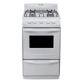 Cocina Escorial Candor S2 Gas Licuado 4 Hornallas Blanca