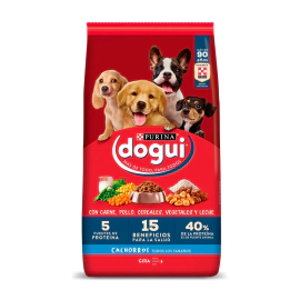 Alimento Para Perro Dogui Cachorros Carne, Pollo, Cereales Y Vegetales 21 Kg