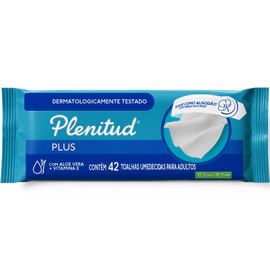 Toallas Húmedas Plenitud Para Adultos x42