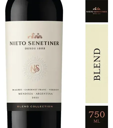 Vino Tinto Nieto Senetiner Blend Malb Cf Pv 750ml