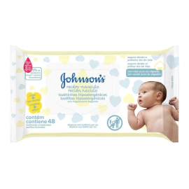 Toallas Húmedas Johnson´s Baby Rn Sin Perfume X 48 Un