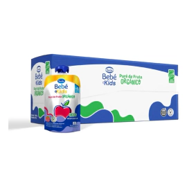 Sancor Bebé Orgánico Puré Manzana Pouch 90g Caja X24