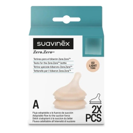 Suavinex Tetinas Recambio Mamaderas Zero Zero Talle A X2 Pcs