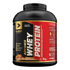 Body Advance Gold Line Whey Protein 3 Kg Sabor Dulce De Leche
