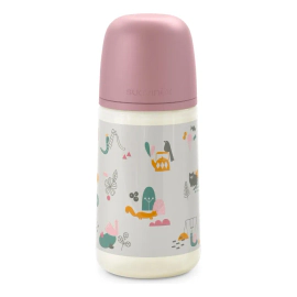 Suavinex Mamadera 270ml con Tetina Fisiológica Color Rosa