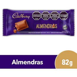 Chocolate Con Almendras Cadbury 82g