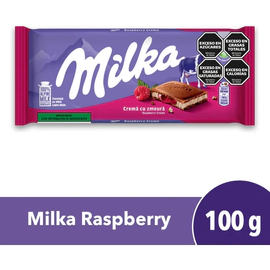 Chocolate Milka Raspberry Tableta 100 G