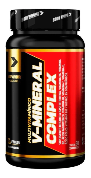 V-mineral Complex Body Advance X 60 Comprimidos Sin Sabor