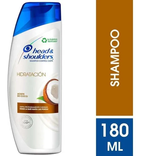 Shampoo Head & Shoulders Control Caspa Hidratación 180 Ml