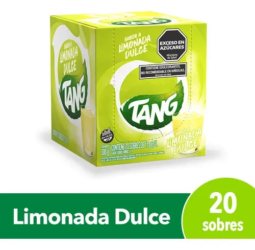 Jugo Tang Limonada Dulce 15g X 20 Sobres