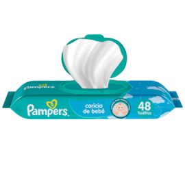 Toallitas Húmedas Pampers Aroma Caricia De Bebé 48 Unidades