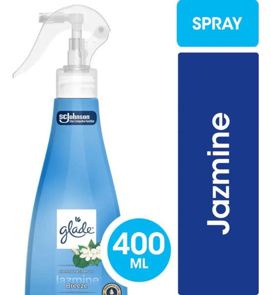 Aromatizante Glade Jazmine Gatillo Hogar 400 Ml