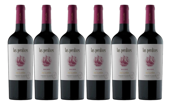 Caja Vino Las Perdices Malbec 750 x 6