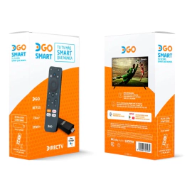 Directv Dgo Smart Box Vgk-02 4k Android Tv Control Por Voz Negro Estándar