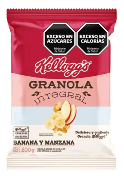 Granola Banana Y Manzana Kelloggs 200 Gr