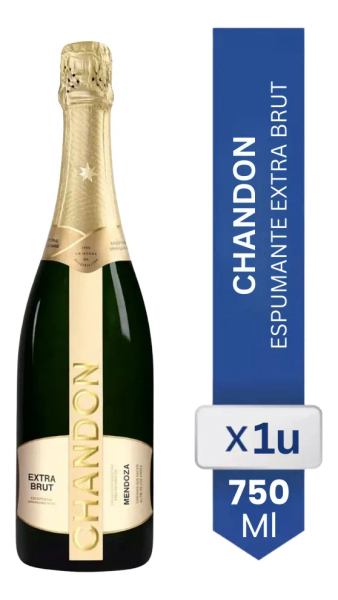 Chandon Extra Brut Espumante Botella 750 ml Mendoza