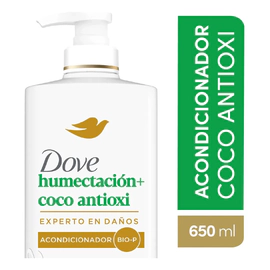 Acondicionador Dove Humectación + Coco Antioxi 650ml