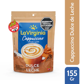 Café Instantáneo La Virginia Cappuccino Dulce De Leche Doypack 155 Gr