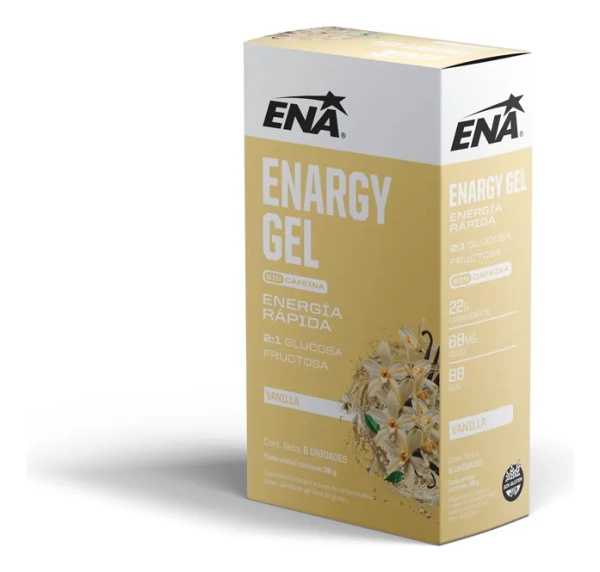 Gel Energetico Ena Sabor Vainilla Caja X6