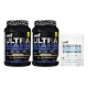 Combo 2 Ultra Mass 1,5kg + Creatina Ena Crecimiento Fuerza Sabor Vainilla