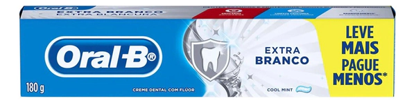 Pasta Dental Oral B Extra Blanco 180g