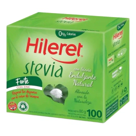 Edulcorante Hileret Stevia En Sobres 100u